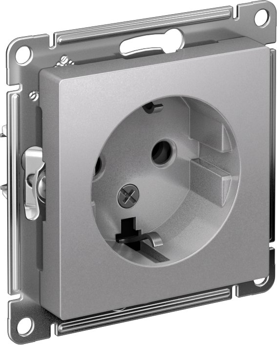 

Розетка Systeme Electric AtlasDesign ATN000343 (алюминий)