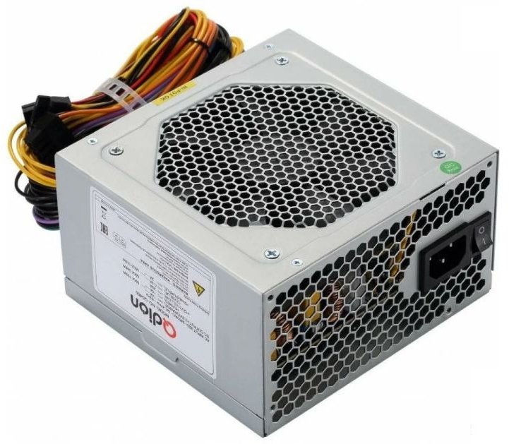 

Блок питания Qdion QD500 80+ 500W без кабеля питания