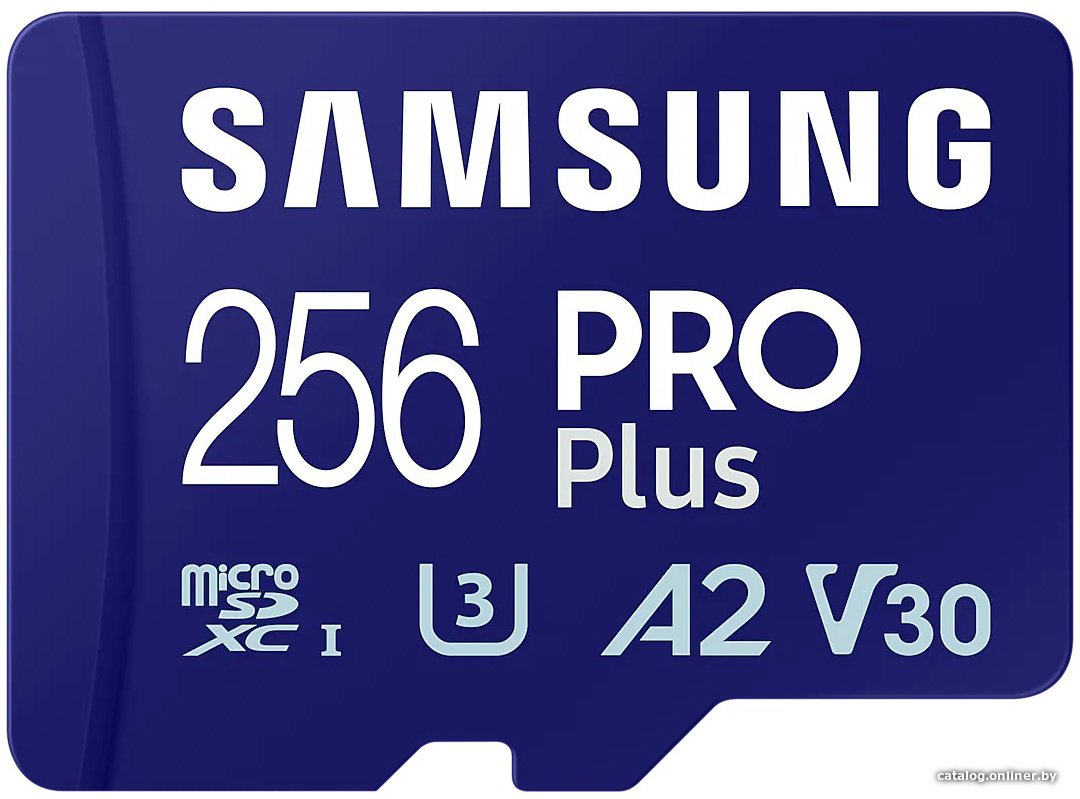 Карта памяти Samsung PRO Plus microSDXC 256GB MB-MD256SA (с адаптером)