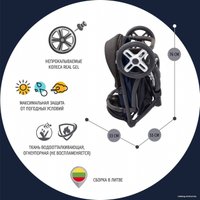 Универсальная коляска Nuovita Modo Terreno (темно-синий/серый)