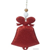 Елочная игрушка Magic Time Красный колокольчик 89476