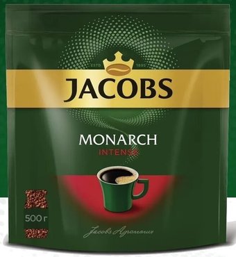 Кофе Jacobs Monarch Intense растворимый 500 г