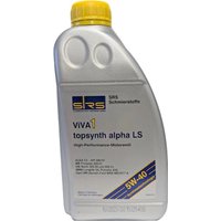 Моторное масло SRS Viva 1 topsynth alpha LS 5W-40 1л