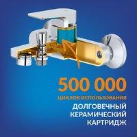 Душевой гарнитур  Cersanit Nature 63064 + Vibe 63067