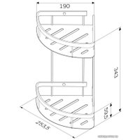  AM.PM Полка Sense L A7454200