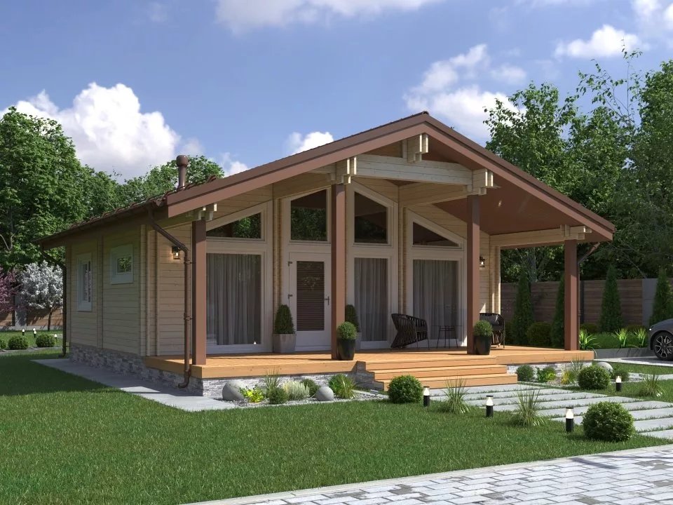 Дом Woods из бруса Мечта