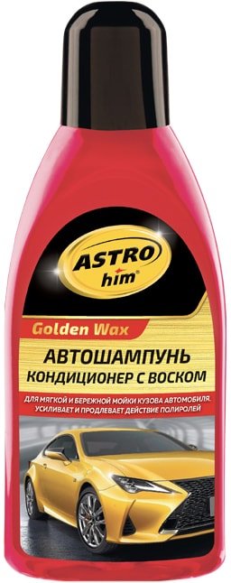 

ASTROhim Golden Wax Автошампунь-кондиционер с воском 500мл AC-312