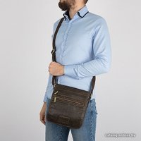 Сумка для ноутбука Poshete 253-01263-26-DBW (коричневый)