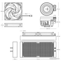 Система жидкостного охлаждения для процессора Arctic Liquid Freezer III 280 Black ACFRE00135A
