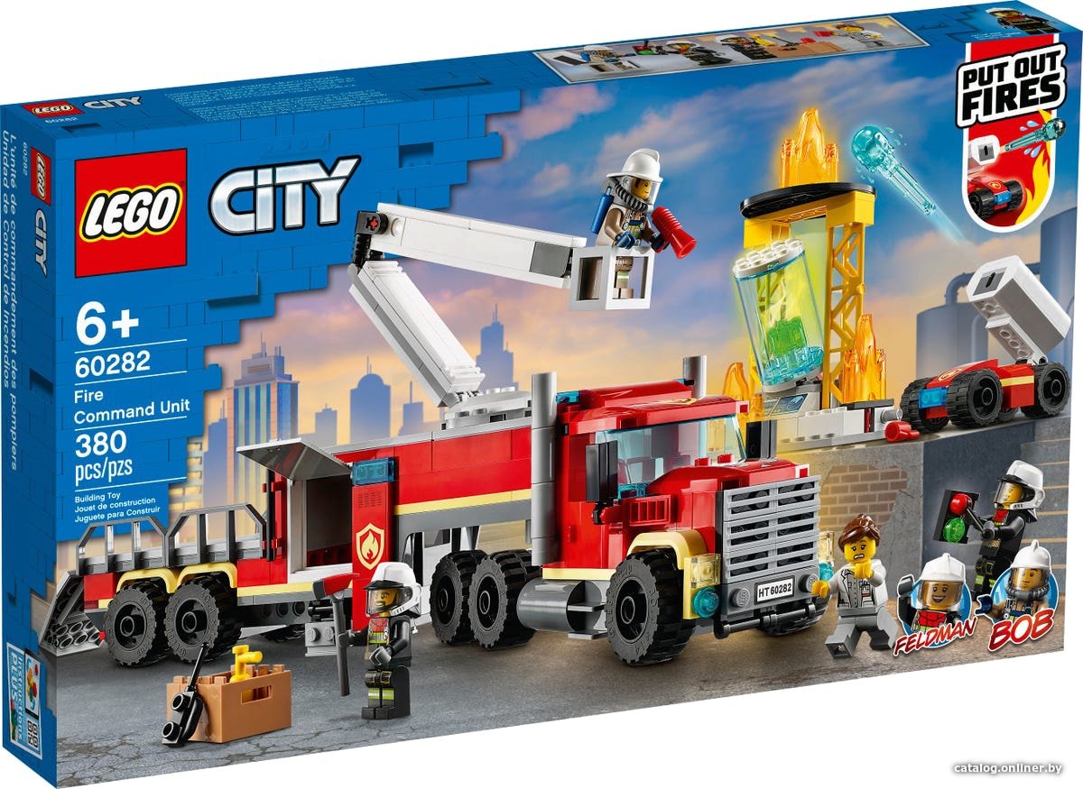 

Конструктор LEGO City 60282 Команда пожарных