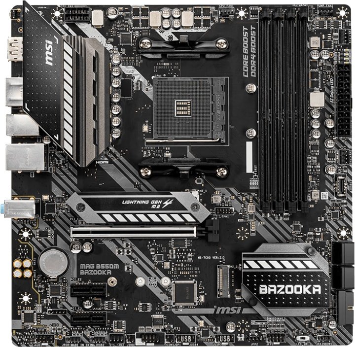 

Материнская плата MSI MAG B550M Bazooka
