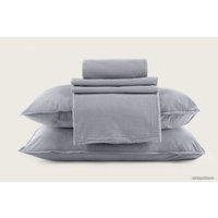 1.5-спальный комплект постельного белья Arya Natural Stone Washed 8680943227249 (серый)