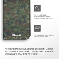 Самонадувающийся коврик RSP Outdoors Level 50