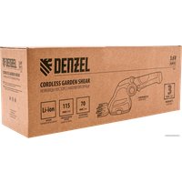 Кусторез + ножницы Denzel G411 96817 (с 1-м АКБ)