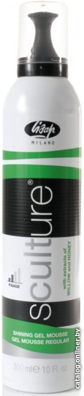 Гель Lisap для укладки волос Sculture Shining Gel Mousse для блеска нормальной фиксации 300 мл