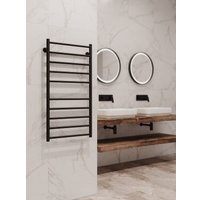 Полотенцесушитель Stinox Toscana 50x100 tos100 Ral 9005 (черный матовый)