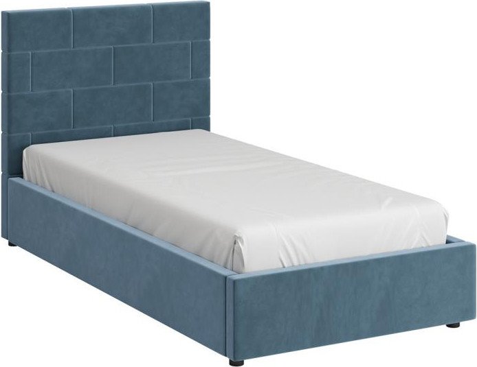 

Кровать Bravo Мебель Тайм 90х200 с ПМ стандарт 3 вариант (джинс)