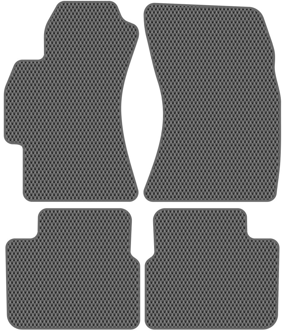 

Комплект ковриков для авто Alicosta Subaru Impreza WRX (седан, хэтчбек 5 дв / GE, GH) 2007 - 2014 (серый, ромб)