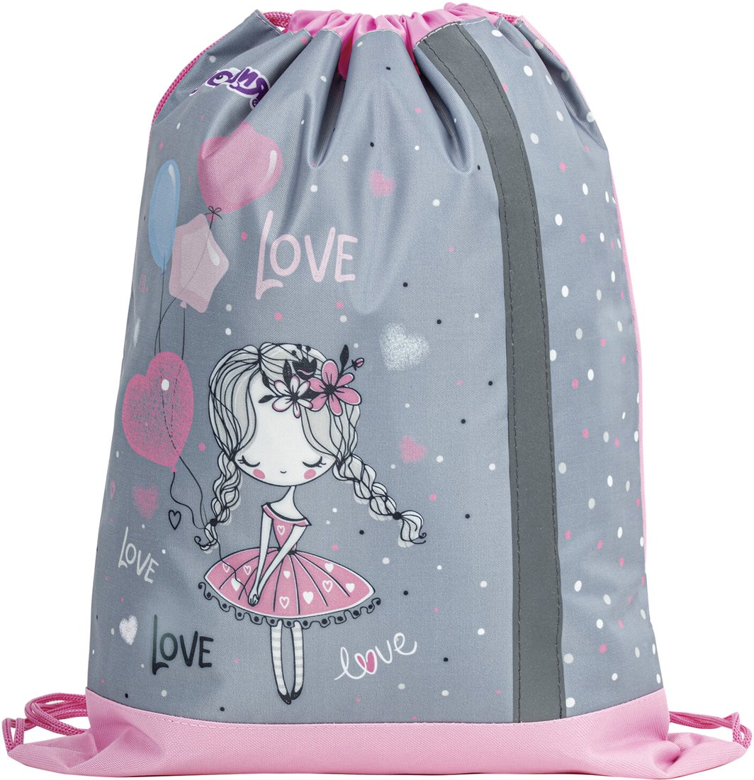 

Мешок для обуви Юнландия Girl and balloons 270187