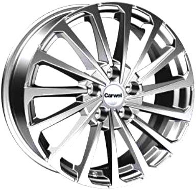 

Литые диски Carwel Кагра 1721 17x6.5" 5x114.3мм DIA 54.1мм ET 45мм SLT