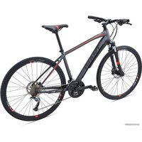 Велосипед Giant ROAM 2 Disc (серый/красный, 2018)