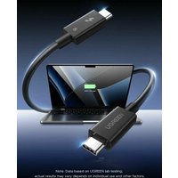 Кабель Ugreen L703 Thunderbolt - Thunderbolt 45996 (1 м, черный)