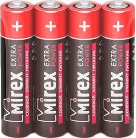 

Батарейка Mirex Extra Power AAA 4 шт ER03-S4