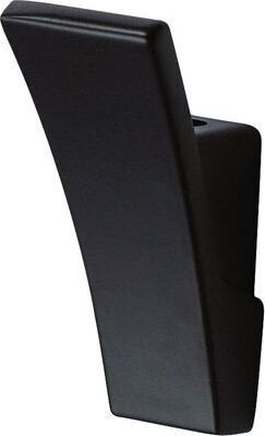 Крючок мебельный AKS SLASH (черный)