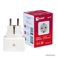 Умная розетка EKF Сonnect Wi-Fi (белый)