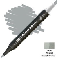 Маркер художественный Sketchmarker Brush Двусторонний NG6 SMB-NG6 (нейтральный серый 6)