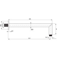 Душевая система  Deante Jasmin NAC_09JP (хром)