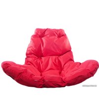 Подвесное кресло M-Group Капля Люкс 11030406 (черный ротанг/красная подушка)