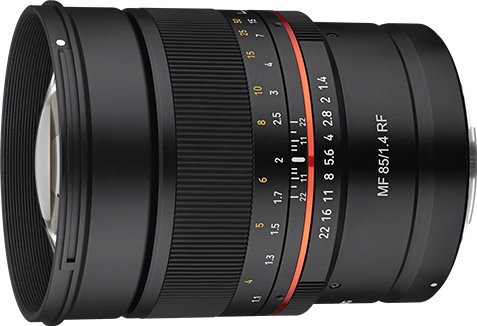 

Объектив Samyang MF 85mm F1.4 RF для Canon RF