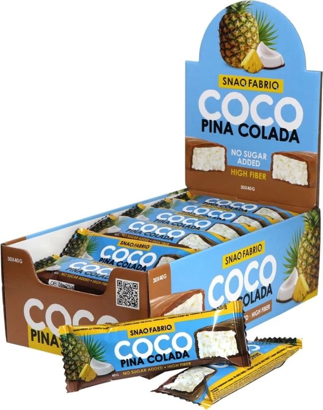 

Протеиновый батончик Snaq Fabriq Coco (40 г, кокос с ананасом )
