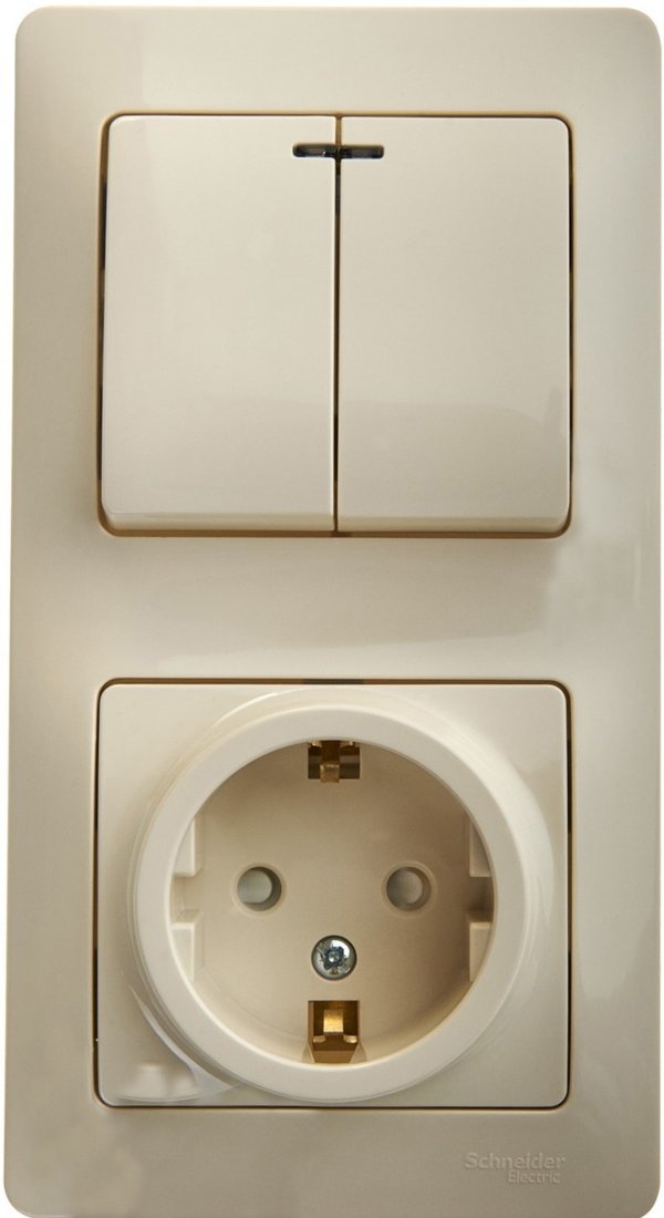 

Розетка Schneider Electric Glossa GSL000275