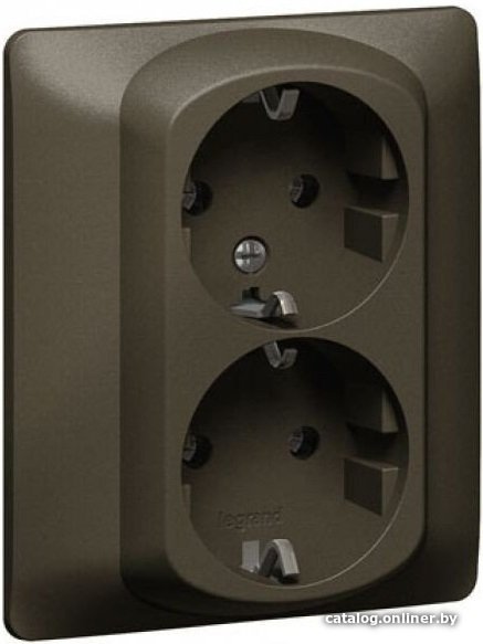 Розетка Legrand Galea Life 771230 (темная бронза)
