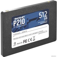 SSD Patriot P210 512GB P210S512G25