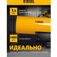 Газовая тепловая пушка Denzel GHG-50