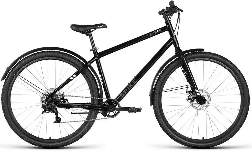 Велосипед Forward Spike CX 29 р.18 2026 (черный)