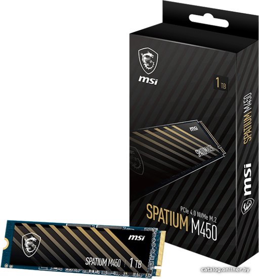 MSI Spatium M450 V1 1TB S78-440L0M0-P83 SSD купить в Минске