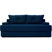 Диван Brioli Гаспар К двухместный (микровелюр, В69 синий)