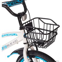 Детский велосипед Mobile Kid Slender 18 (белый/голубой)