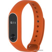 Ремешок Xiaomi для Mi Band 2 (оранжевый/белый)