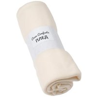 Плед Casa Conforte London Basic 130x170 6154723 (экрю)