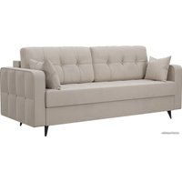 Диван Мебель-АРС Снеп (бархат бежевый Star Velvet 6 Light Biege)