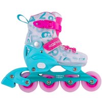Роликовые коньки Tech Team Kidzroll Pink (р.36-39, розовый)