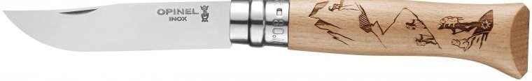 

Складной нож Opinel N°8 Alpine adventures (бук)