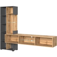 Горка НК-Мебель Point тип-70 71774910 (дуб вотан/серый графит)