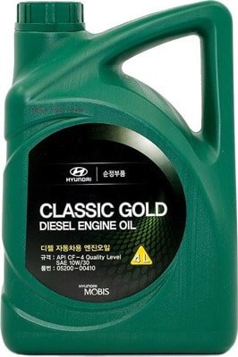 

Моторное масло Hyundai/KIA Classic Gold Diesel CF-4 10W-30 4л