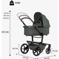 Универсальная коляска Joolz Day5 (2 в 1, forest green)